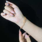 Vintage Handmade Gold Bracelet