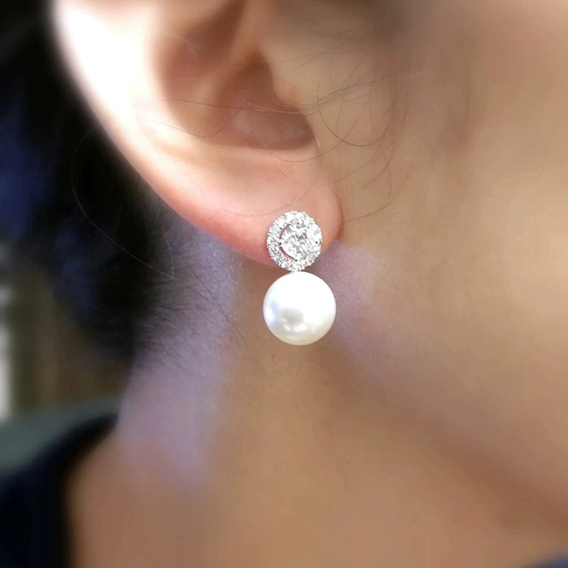 Delicate Artisan Pearl Earring