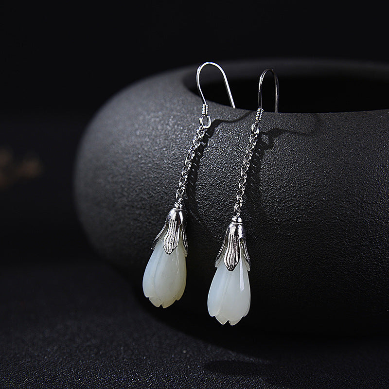 Vintage Handmade Silver Earring