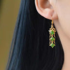 Vintage Handmade Gold Earring