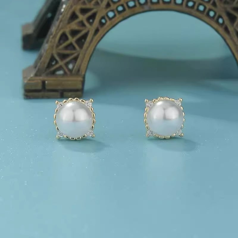 Vintage Handmade Pearl Earring