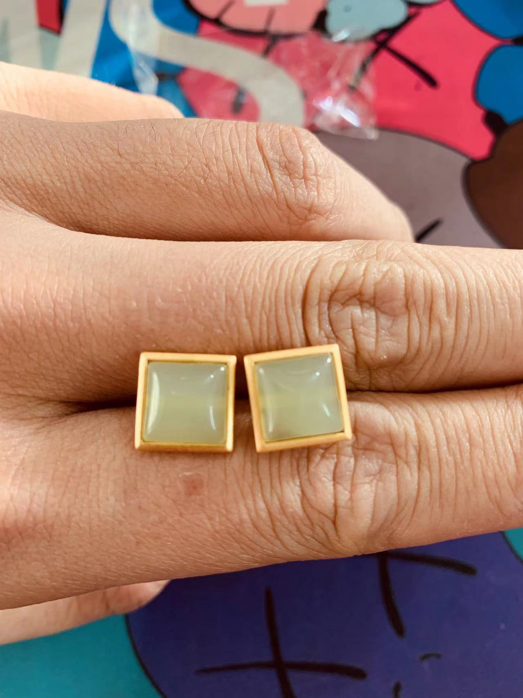 Vintage Handmade Silver Earring