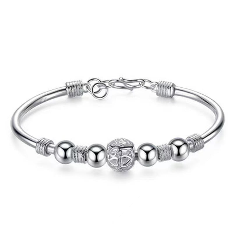 Beautiful Silver Bracelet with Unique Style