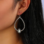 Classic Silver Earring with Timeless Appeal