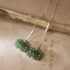 Vintage Handmade Silver Earring