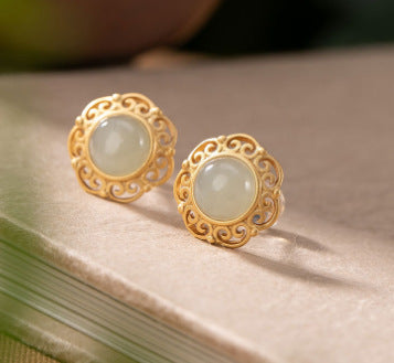 Vintage Handmade Silver Earring