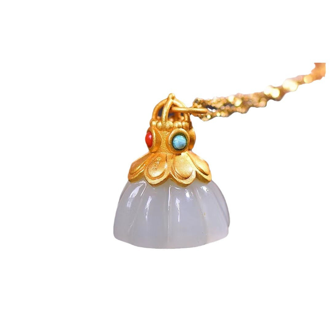 Vintage Handmade Gold Necklace