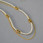 Beautiful Pearl Necklace with Unique Style