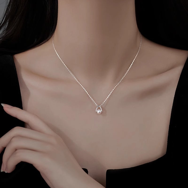 Vintage Handmade Pearl Necklace