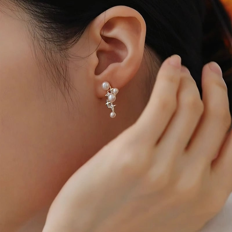 Vintage Handmade Pearl Earring