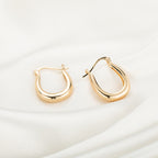 Vintage Handmade Gold Earring