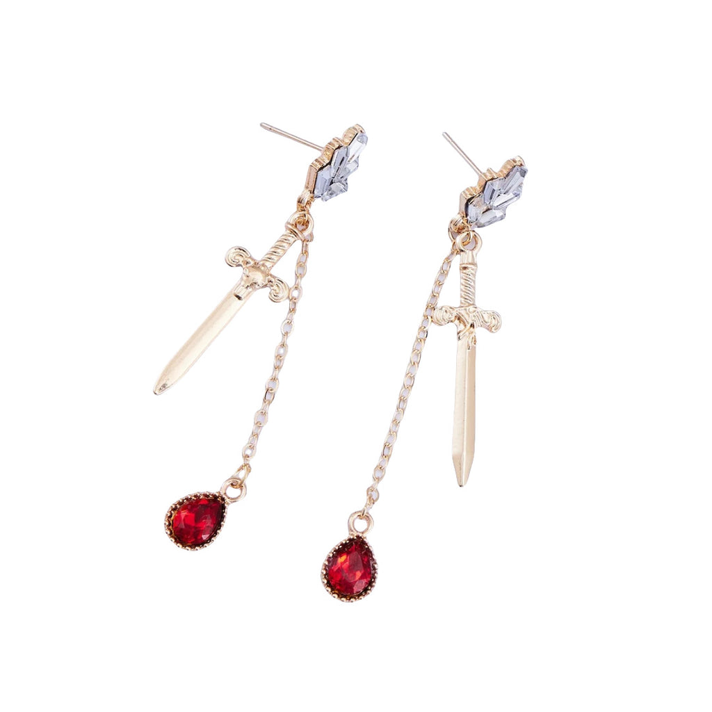 Delicate Artisan Gold Earring