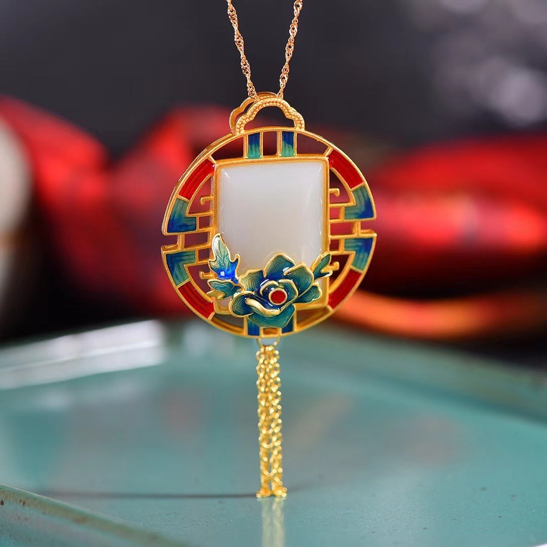 Vintage Handmade Silver Necklace