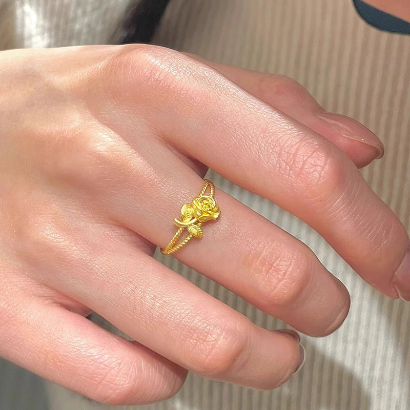 Vintage Handmade Gold Ring