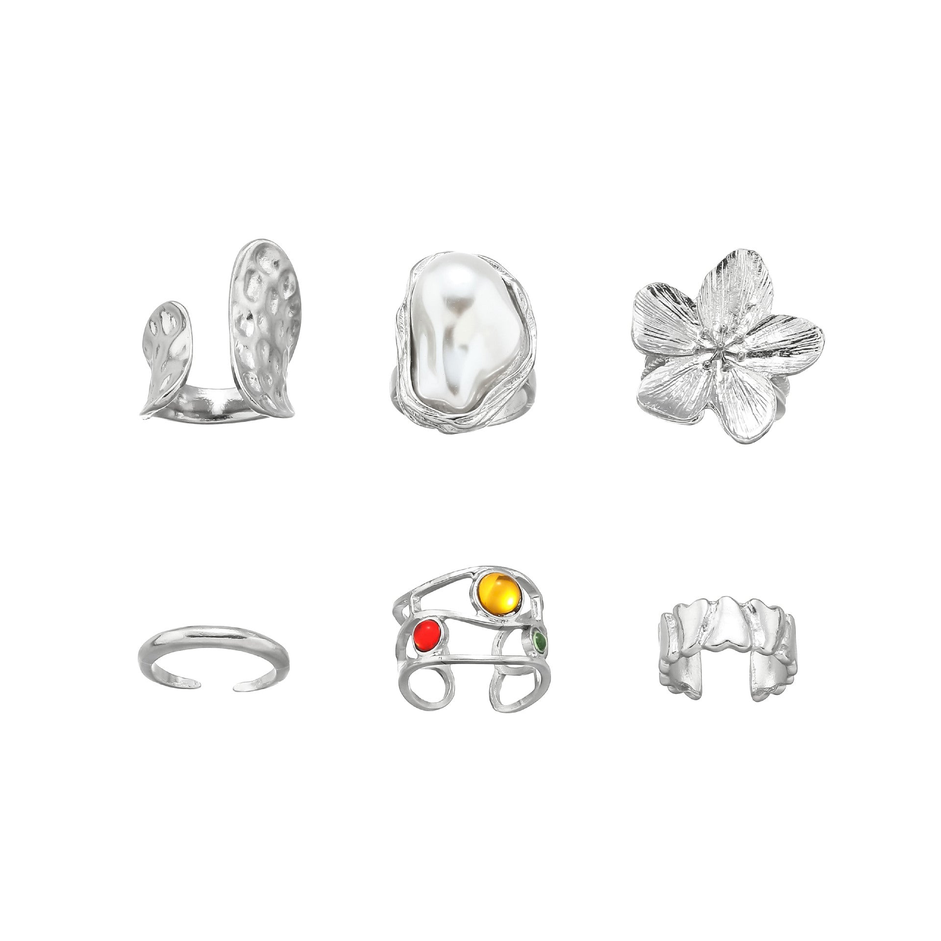 Beautiful Pearl Set with Unique Style