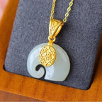 Vintage Handmade Gold Necklace