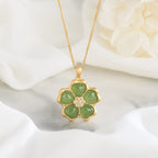 Vintage Handmade Gold Necklace