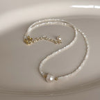 A Beautiful Pearl Necklace with Unique Style