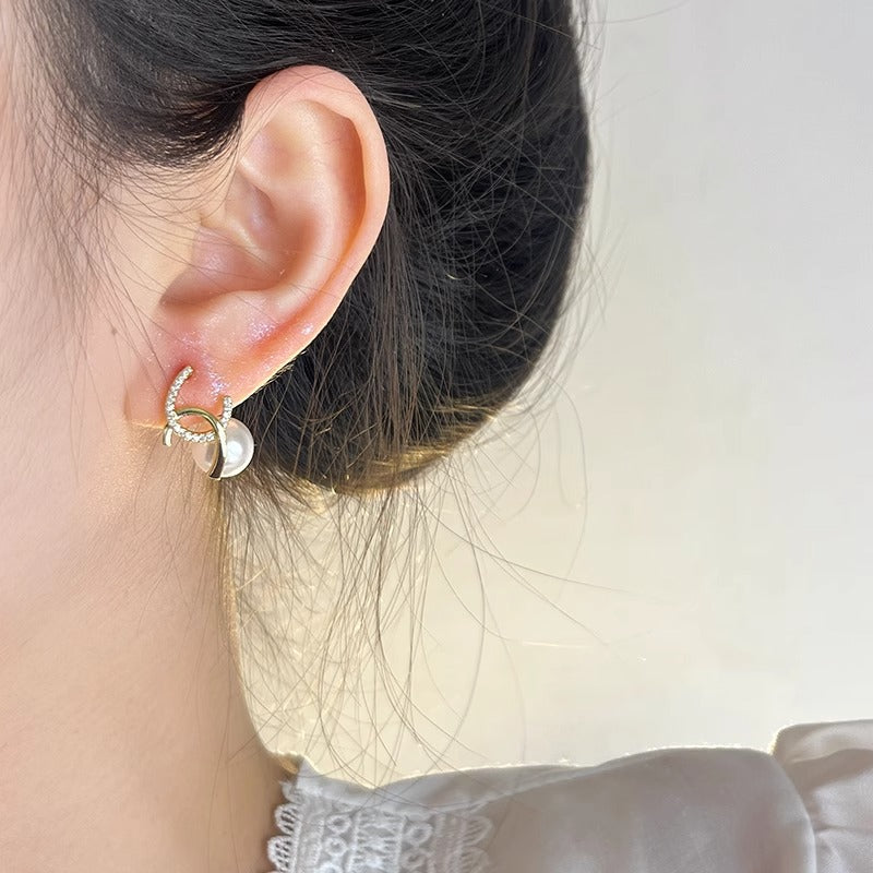 Vintage Handmade Pearl Earring