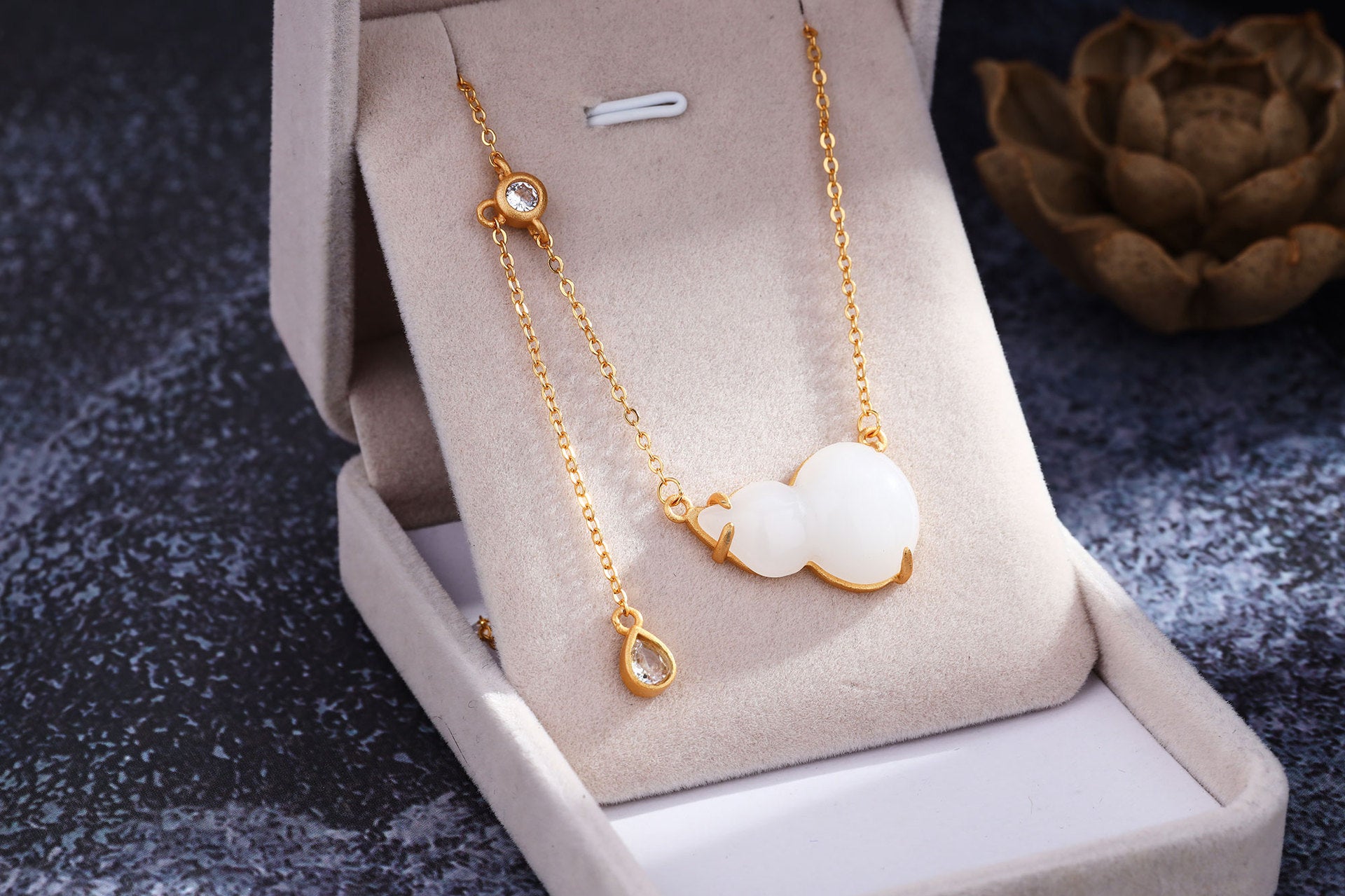 Vintage Handmade Gold Necklace