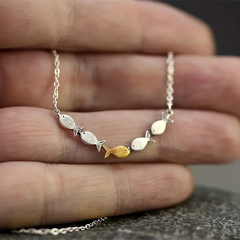Beautiful Gold Necklace with Unique Style