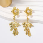 Beautiful Pearl Earring with Unique Style