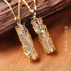 Vintage Handmade Gold Necklace