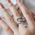 Vintage Handmade Silver Ring
