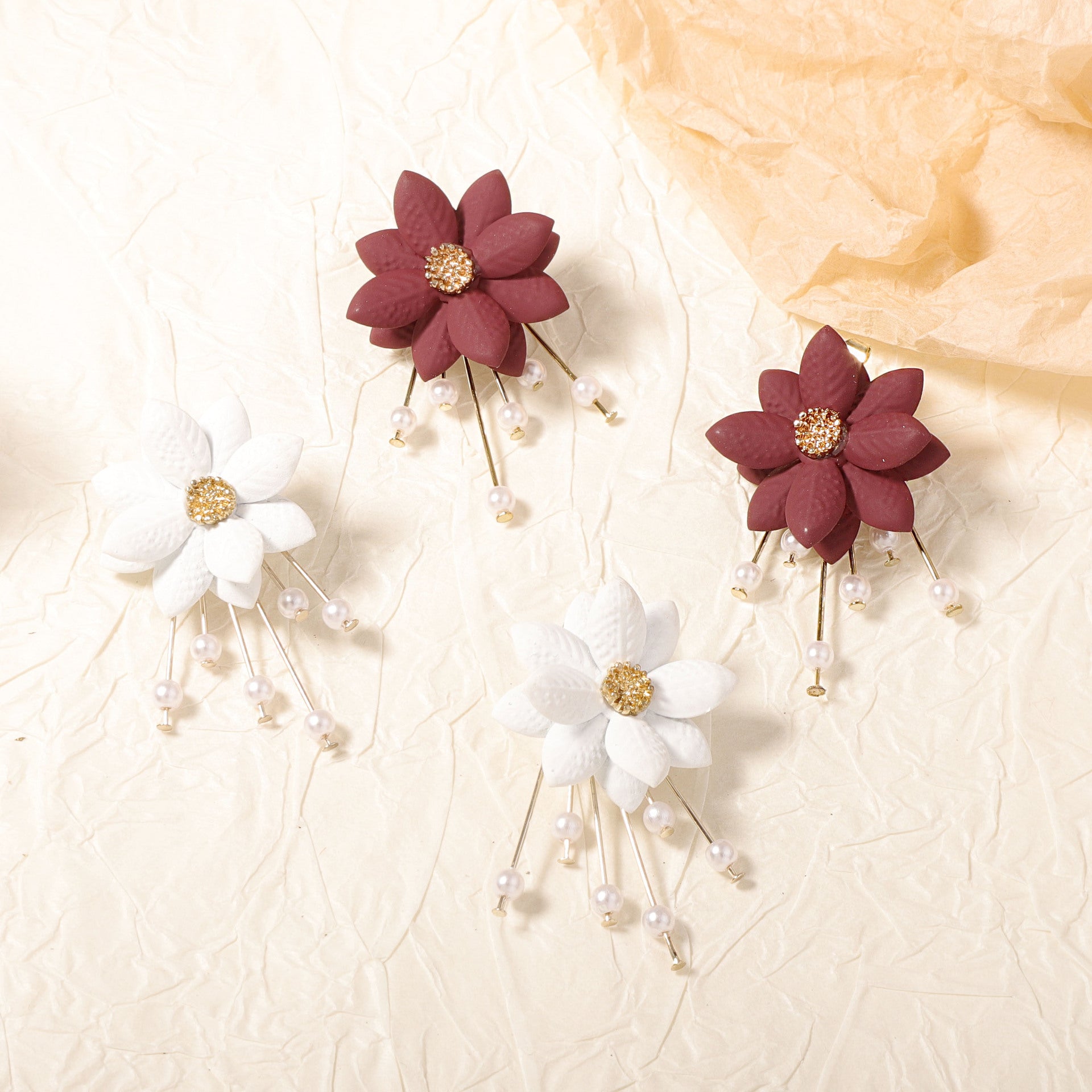 Beautiful Pearl Earring with Unique Style