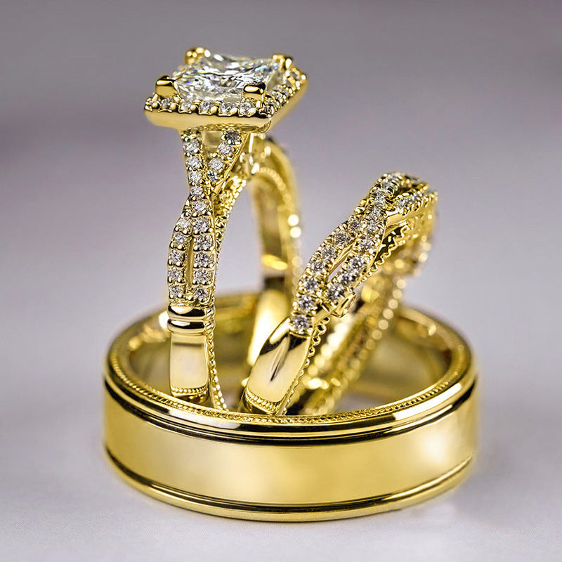 Vintage Handmade Gold Set