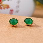 Vintage Handmade Gold Earring