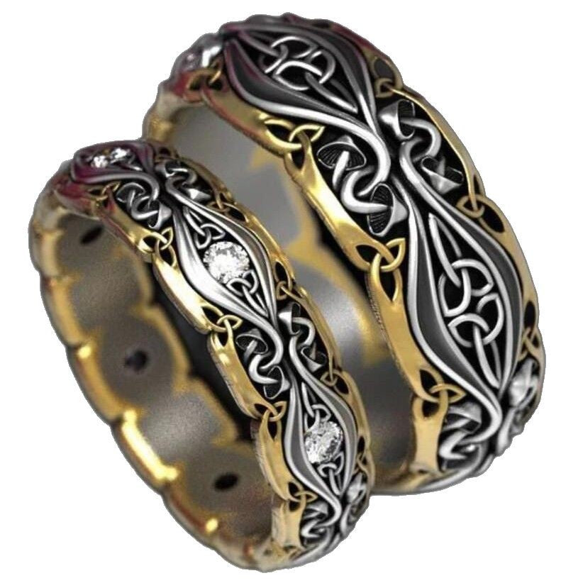 A Vintage Handmade Silver Ring