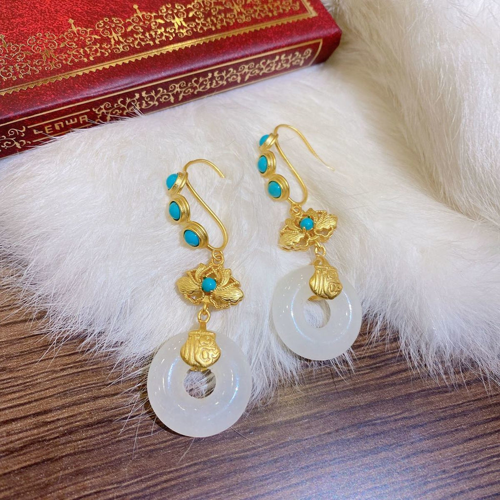 Vintage Handmade Silver Earring