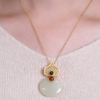 Vintage Handmade Gold Necklace