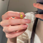 Vintage Handmade Gold Ring