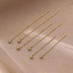 Vintage Handmade Gold Earring