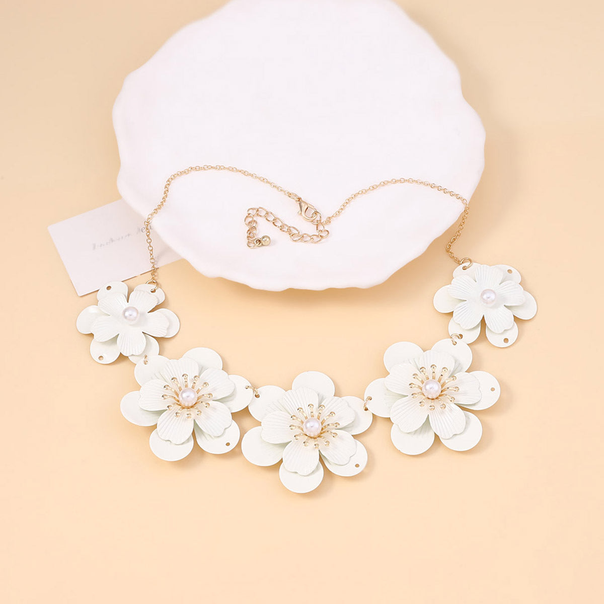 Vintage Handmade Pearl Necklace