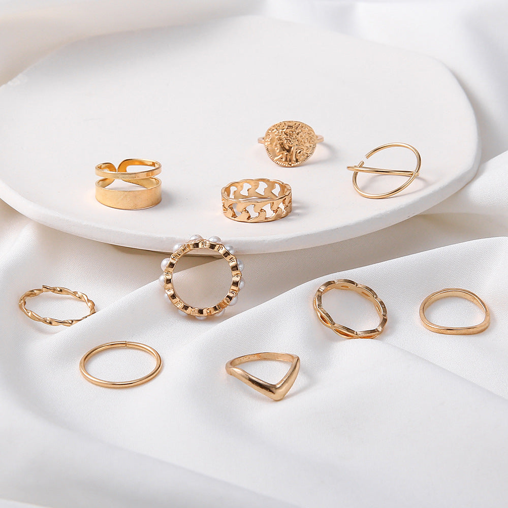 Vintage Handmade Gold Ring