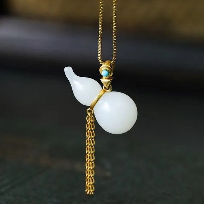 Vintage Handmade Gold Necklace