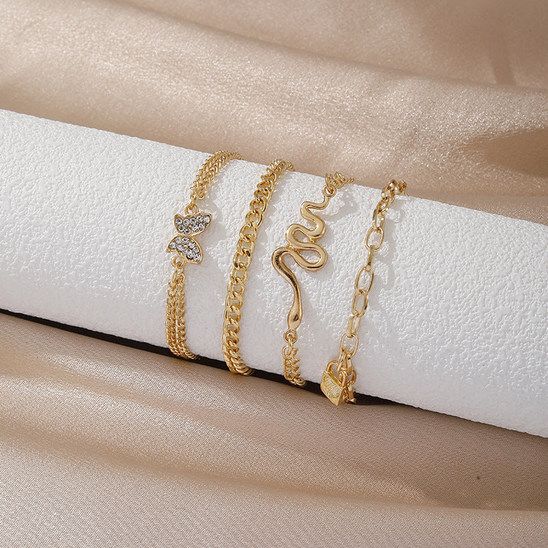 Vintage Handmade Gold Set