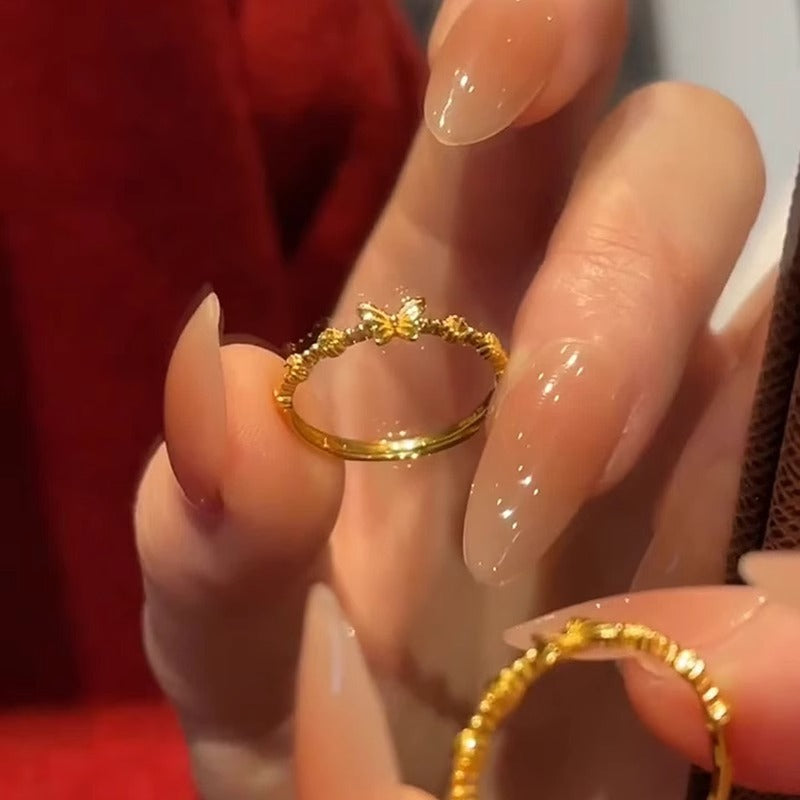 Beautiful Gold Ring with Unique Style