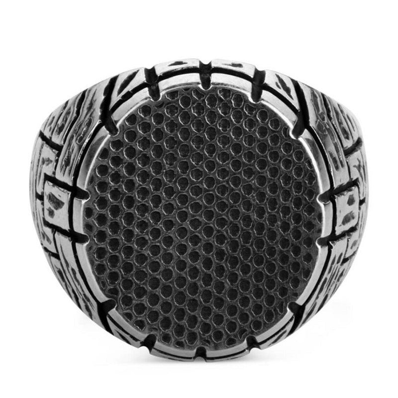 Delicate Artisan Silver Ring