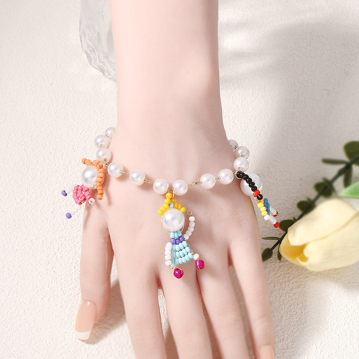 Vintage Handmade Pearl Necklace