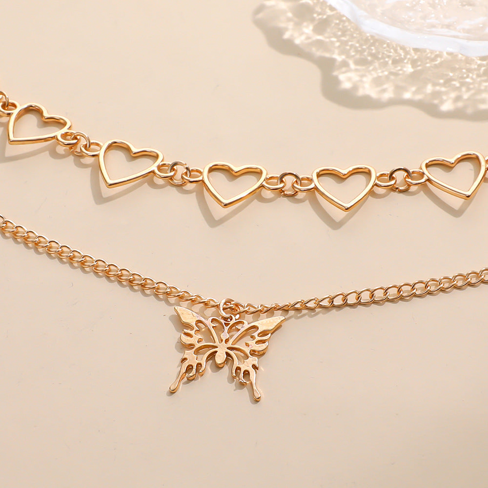 Vintage Handmade Gold Necklace