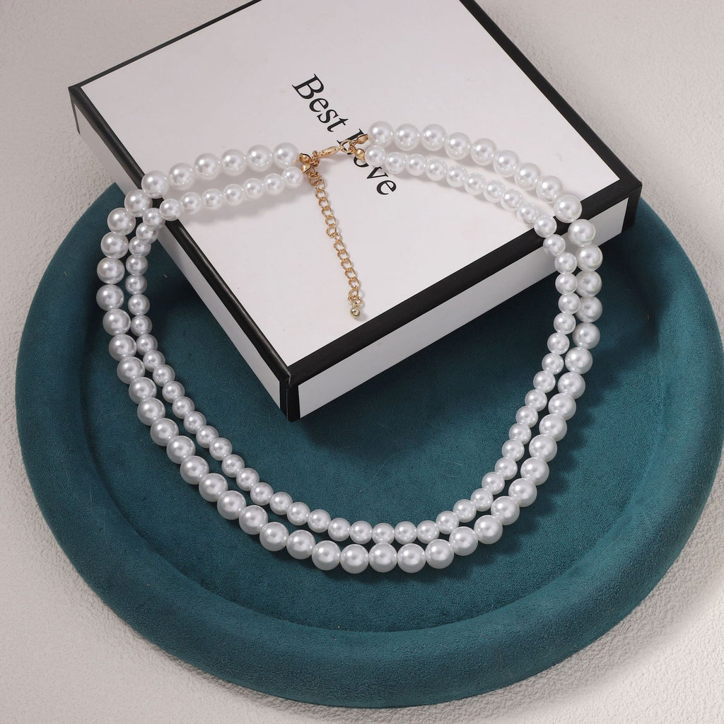 Vintage Handmade Pearl Necklace