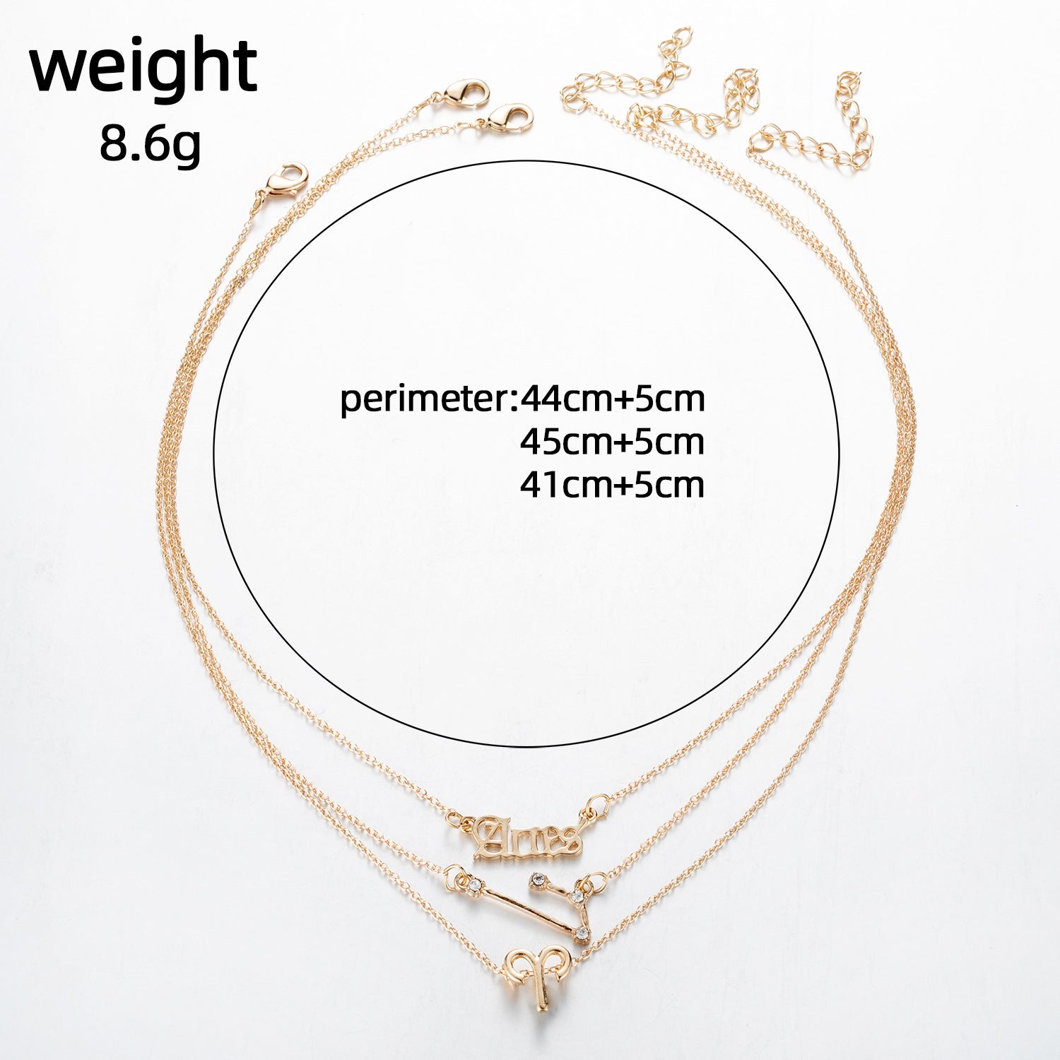 Beautiful Gold Necklace with Unique Style