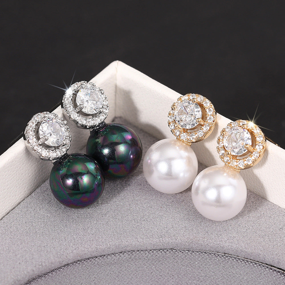 Delicate Artisan Pearl Earring