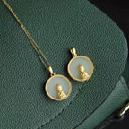 Vintage Handmade Gold Necklace