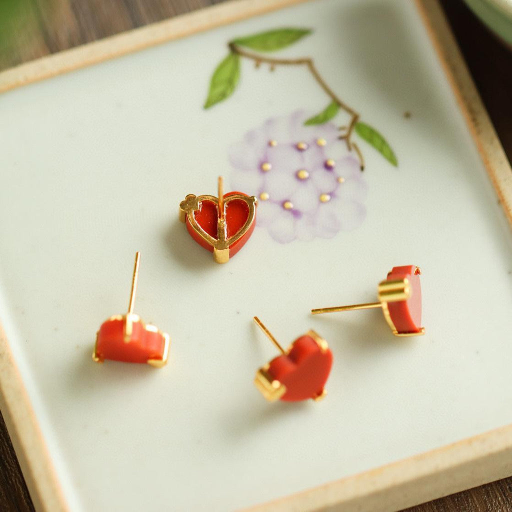 Vintage Handmade Silver Earring