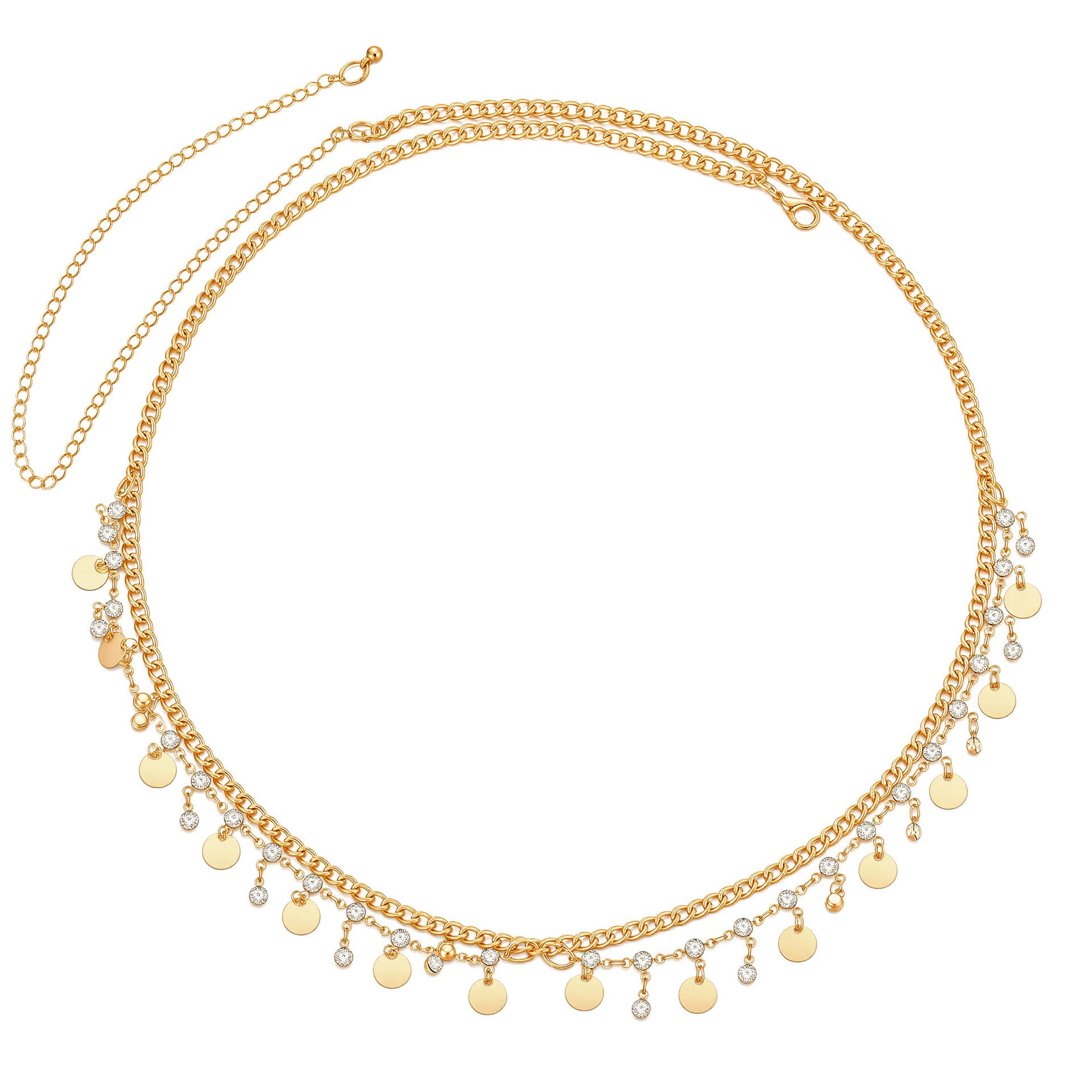 Vintage Handmade Gold Chain